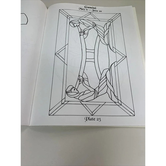 STARGAZING By John R. Smith & Linda Abbott *Excellent Condition* Stained Glass - Picture 9 of 12